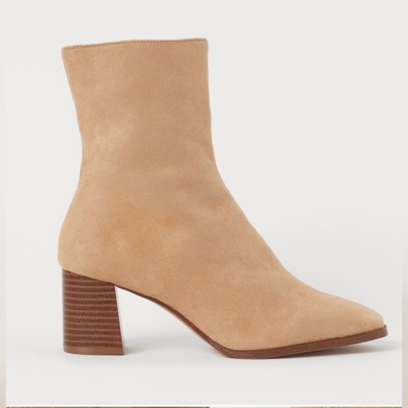 Ankle-high Boots With Block Heel - Picture 1 of 9